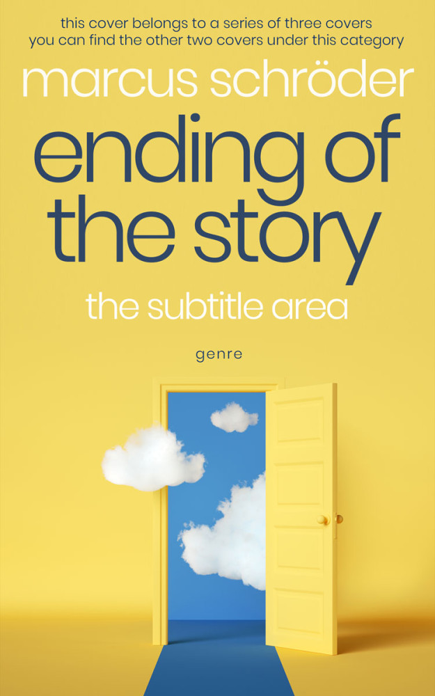 Front view of Confetti #25584 - Premade Abstract Book Cover