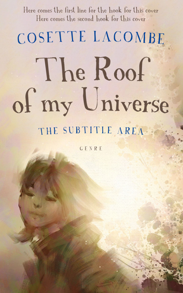 Front view of Stark White #25635 - Premade Teen & Young Adult Book Cover