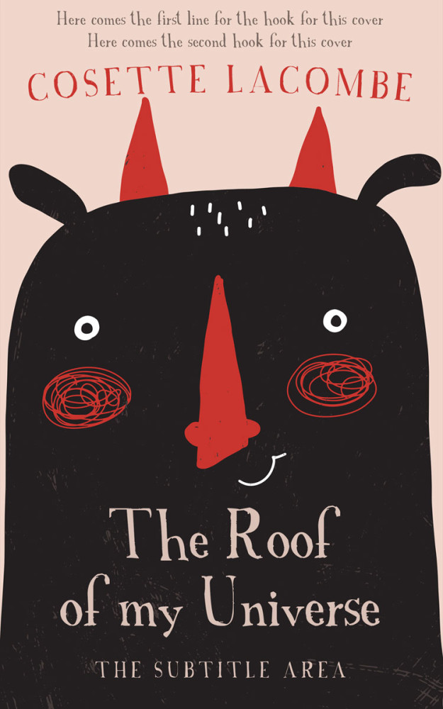 Front view of Thunder #25647 - Premade Horror Book Cover