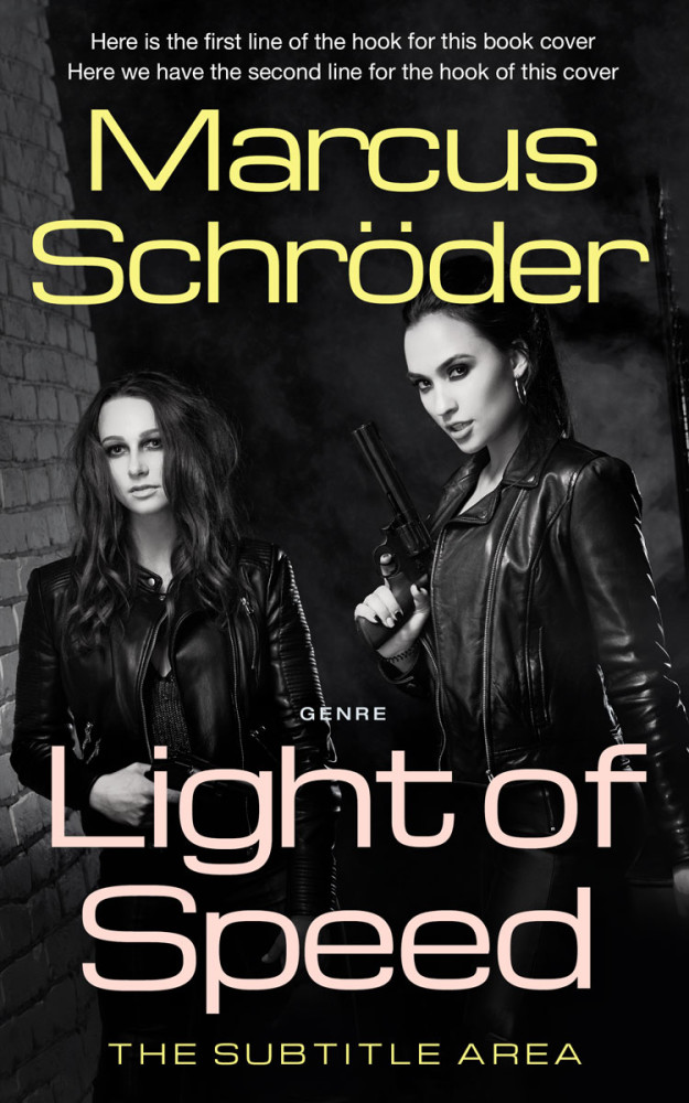 Front view of Cod Gray #25659 - Premade Mystery & Thriller & Suspense Book Cover