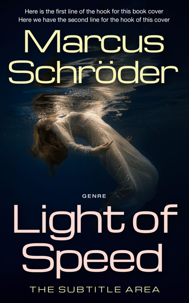 Front view of Ebony #25660 - Premade Mystery & Thriller & Suspense Book Cover