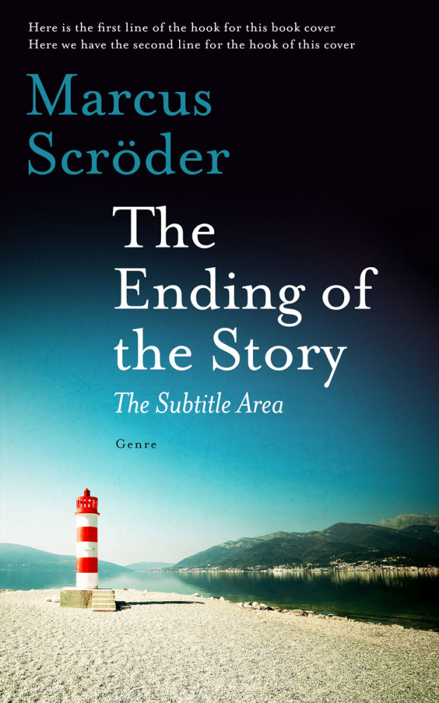 Front view of Moon Mist #25670 - Premade Literary Fiction Book Cover