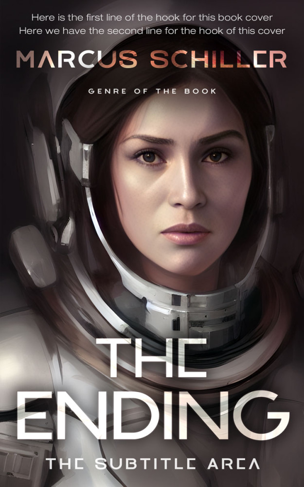 Front view of Thunder #25694 - Premade Science Fiction Book Cover