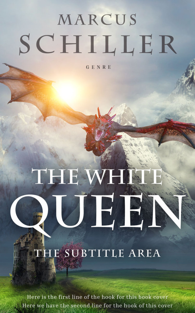 Front view of Cotton Seed #25739 - Premade Fantasy Book Cover