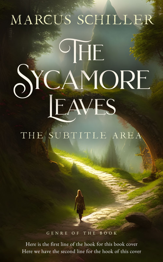 Front view of Black Marlin #25789 - Premade Mystery & Thriller & Suspense Book Cover