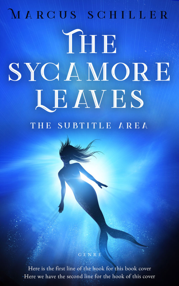 Front view of Mariner #25796 - Premade Fantasy Book Cover | BookCoverZone