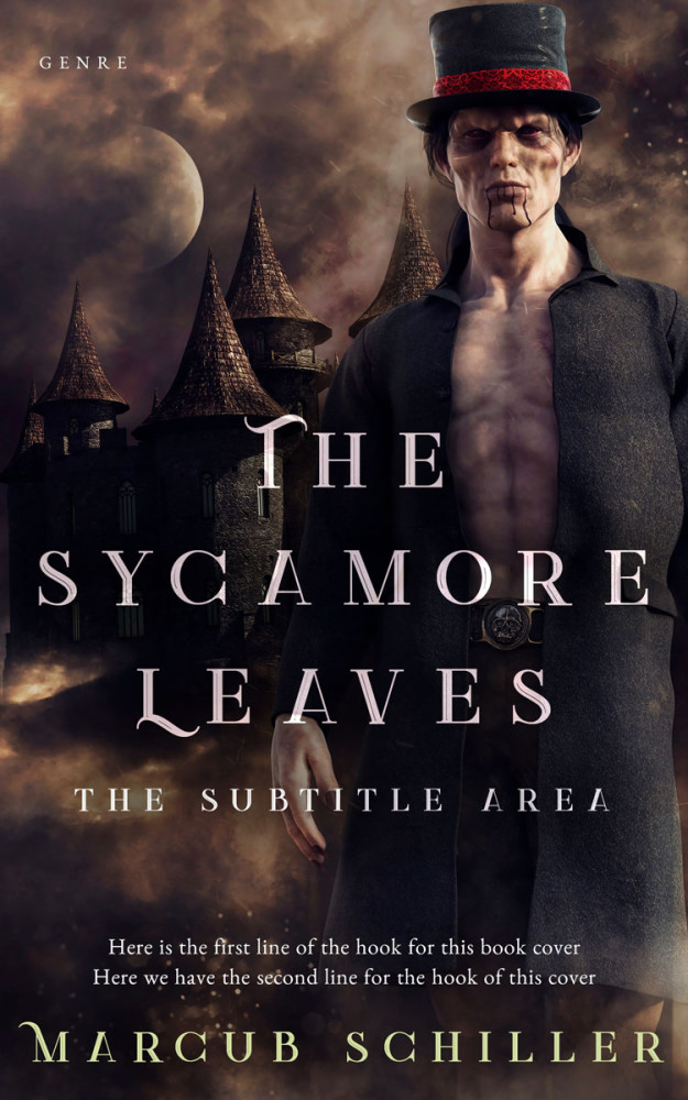 Front view of Thunder #25818 - Premade Fantasy Book Cover | BookCoverZone