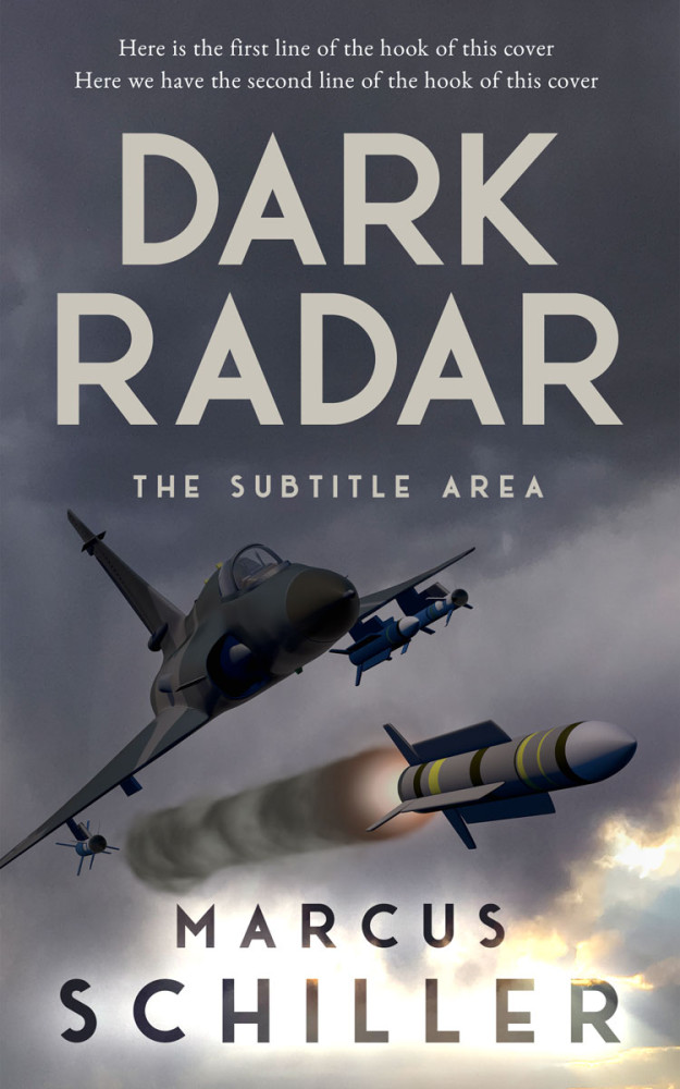 Front view of Abbey #25836 - Premade Action & Adventure Book Cover