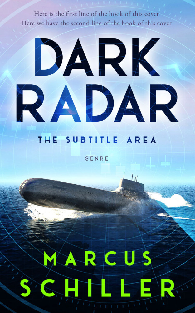 Front view of Blue Zodiac #25841 - Premade Mystery & Thriller & Suspense Book Cover