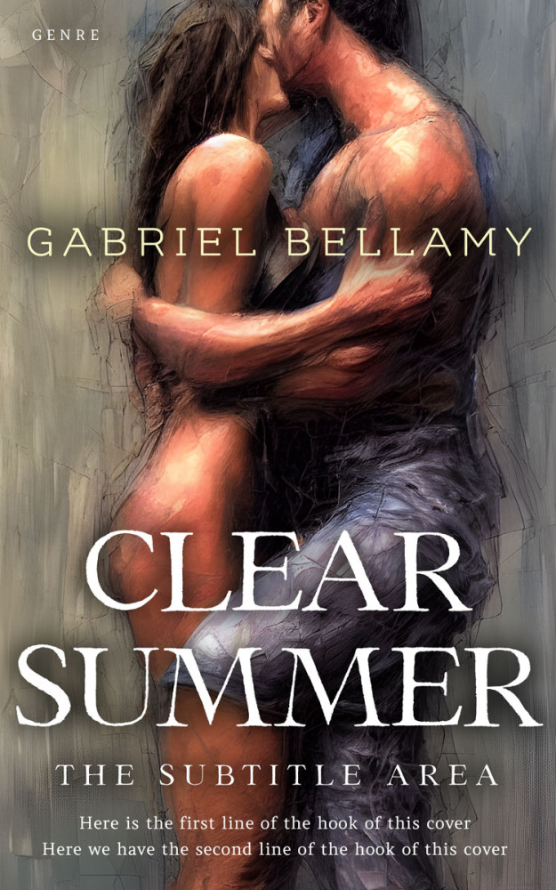 Front view of Pine Cone #25842 - Premade Erotica Book Cover