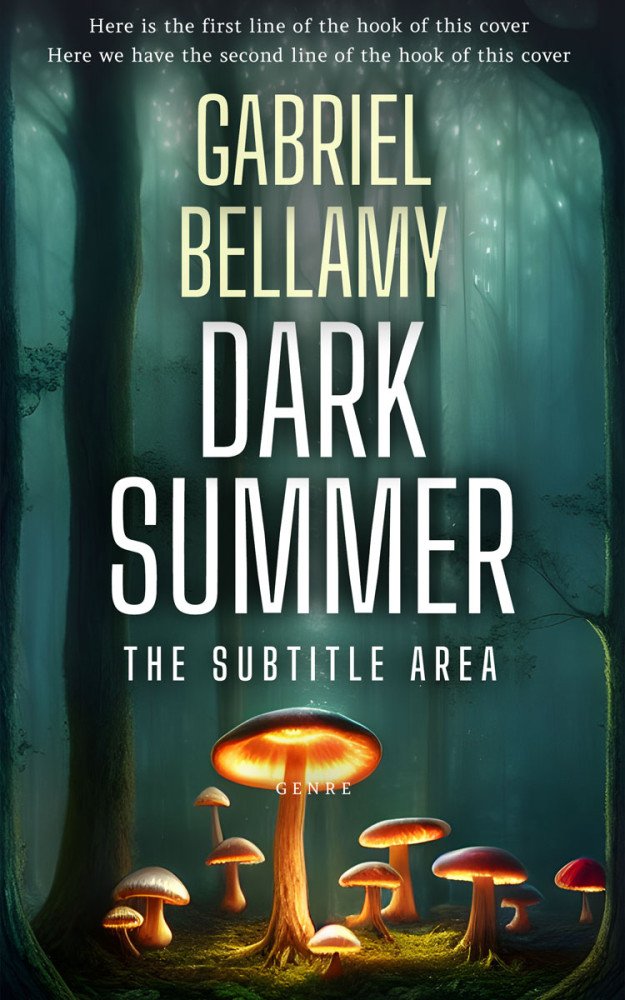 Front view of Te Papa Green #25846 - Premade Fantasy Book Cover