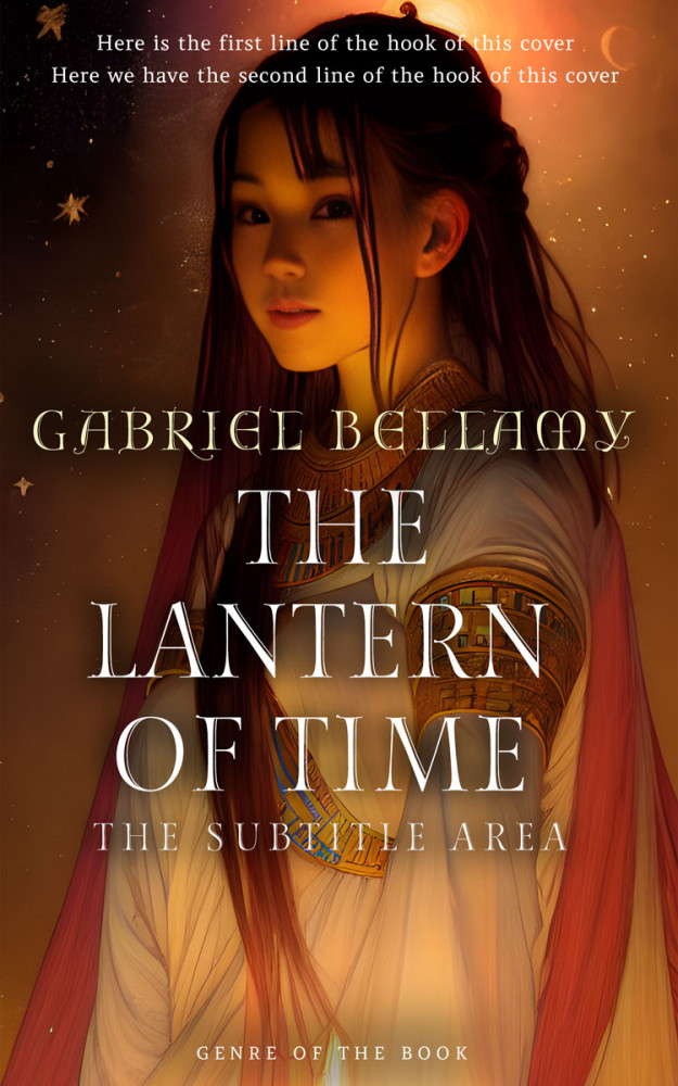 Front view of Paco #25852 - Premade Fantasy Book Cover