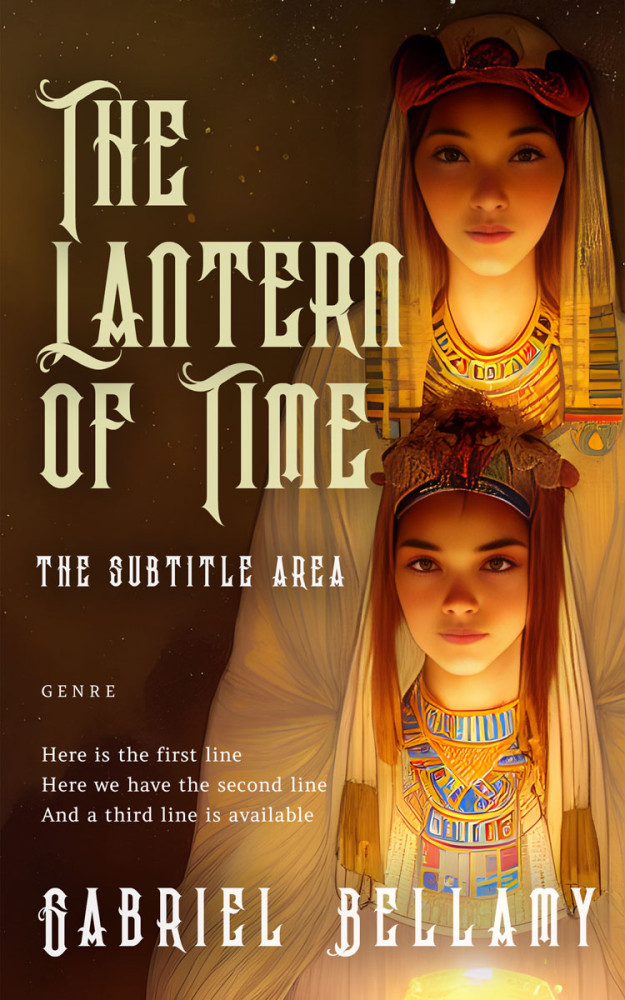 Front view of Apache #25860 - Premade Historical Book Cover