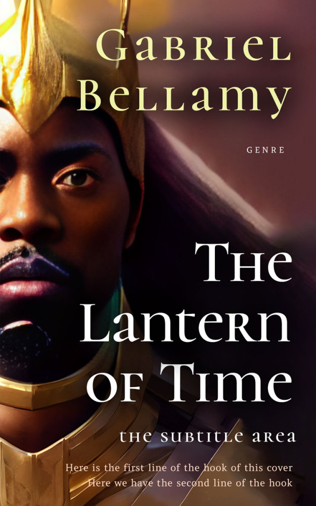 Front view of Gondola #25866 - Premade Fantasy Book Cover