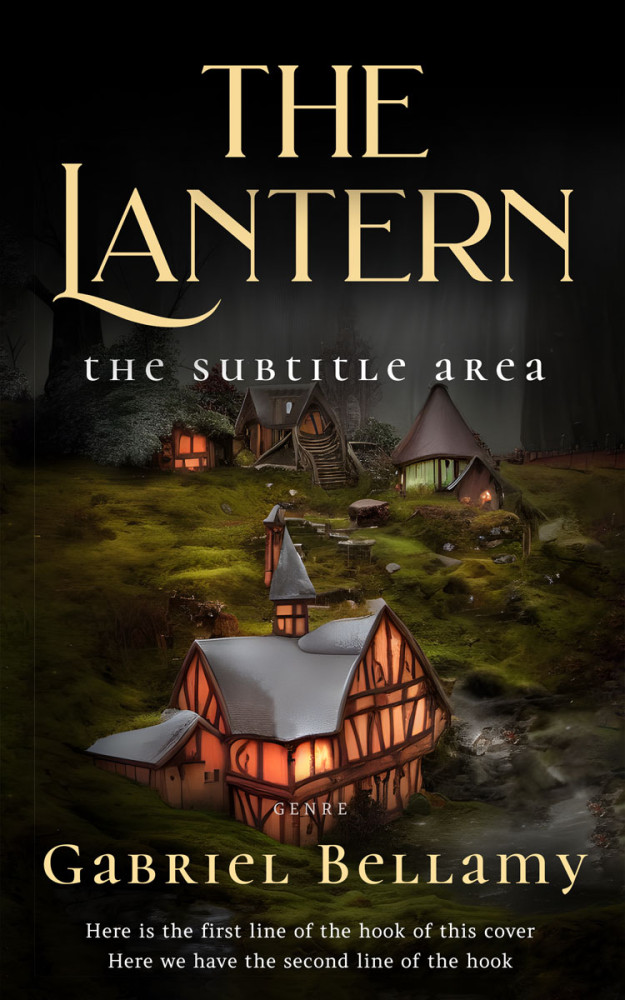 Front view of Oil #25871 - Premade Fantasy Book Cover | BookCoverZone