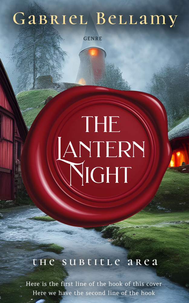 Front view of Matterhorn #25875 - Premade Fantasy Book Cover