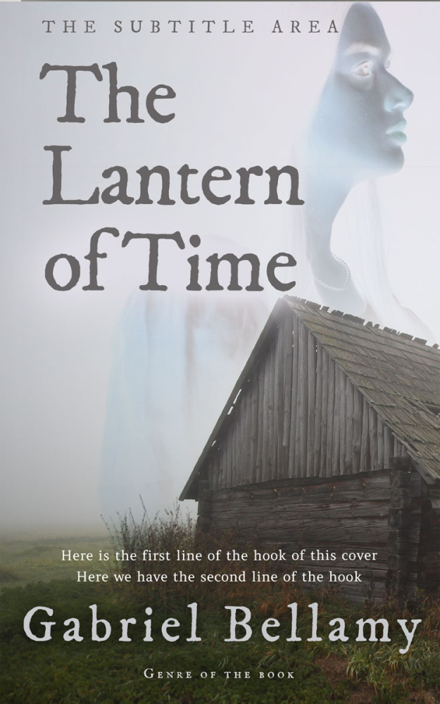 Front view of Iron #25882 - Premade Horror Book Cover