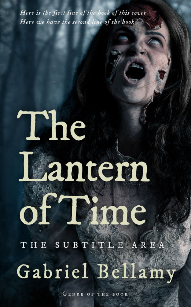 Front view of Bunker #25886 - Premade Horror Book Cover | BookCoverZone