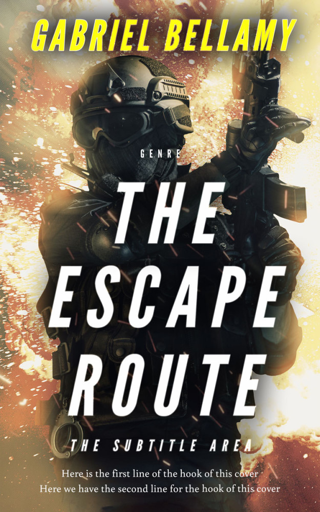 Front view of Zombie #25923 - Premade Mystery & Thriller & Suspense Book Cover