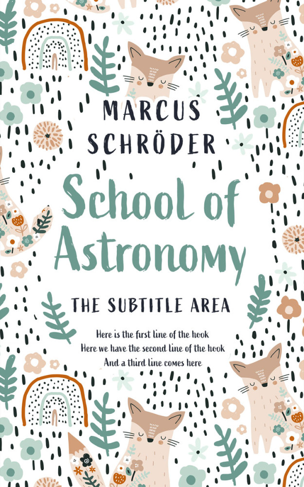 Front view of Pearl Bush #25955 - Premade Nature Book Cover