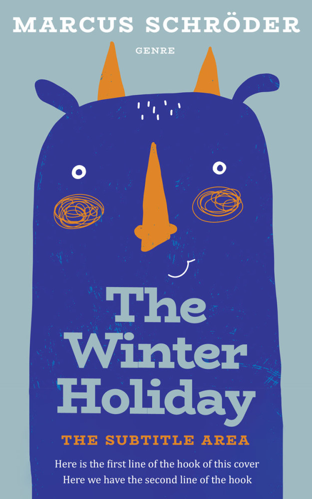 Front view of Chambray #25965 - Premade Horror Book Cover