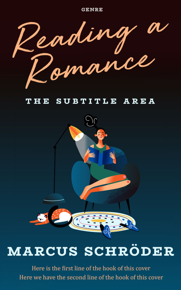 Front view of Big Stone #25983 - Premade Chick Lit Book Cover