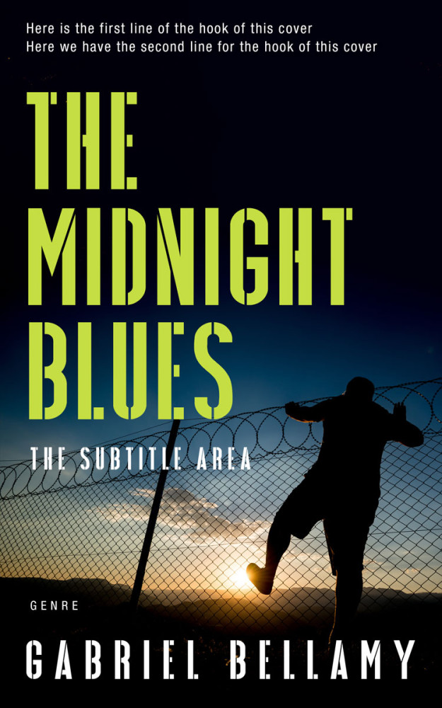 Front view of Bunker #25993 - Premade Mystery & Thriller & Suspense Book Cover