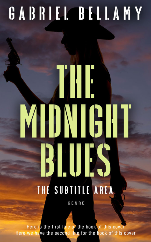 Front view of Thunder #25994 - Premade Action & Adventure Book Cover