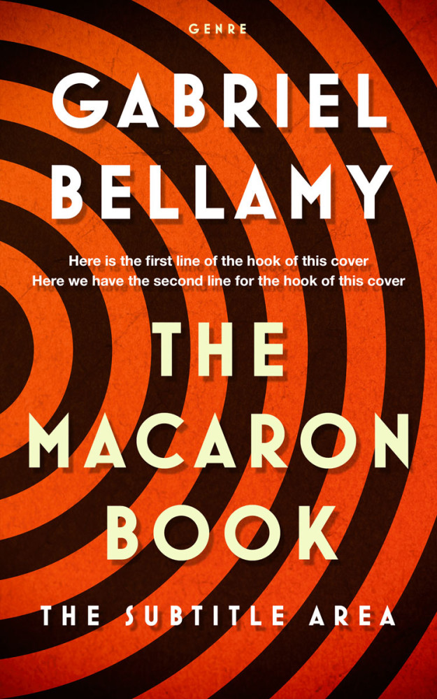 Front view of Trinidad #26045 - Premade Business Book Cover | BookCoverZone