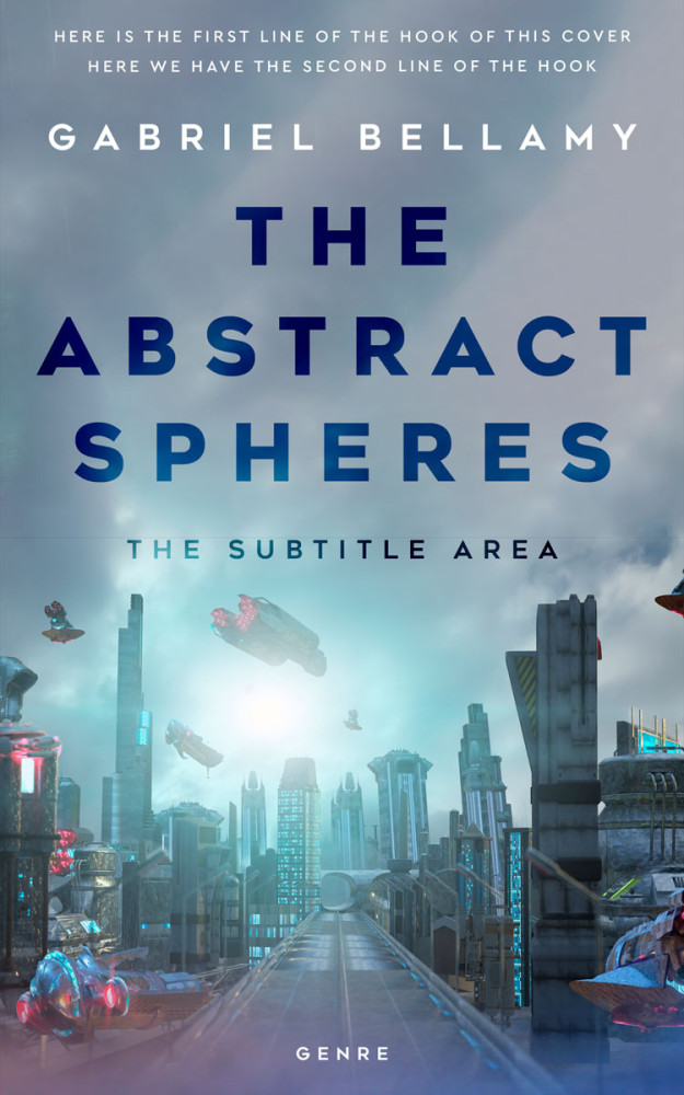 Front view of Bali Hai #26084 - Premade Science Fiction Book Cover