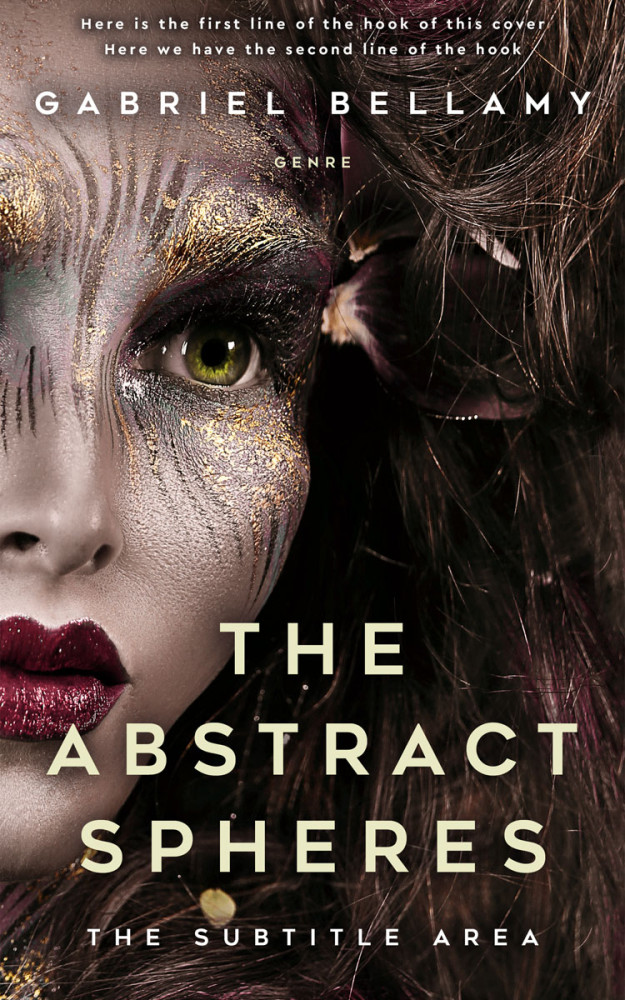 Front view of Bison Hide #26108 - Premade Fantasy Book Cover