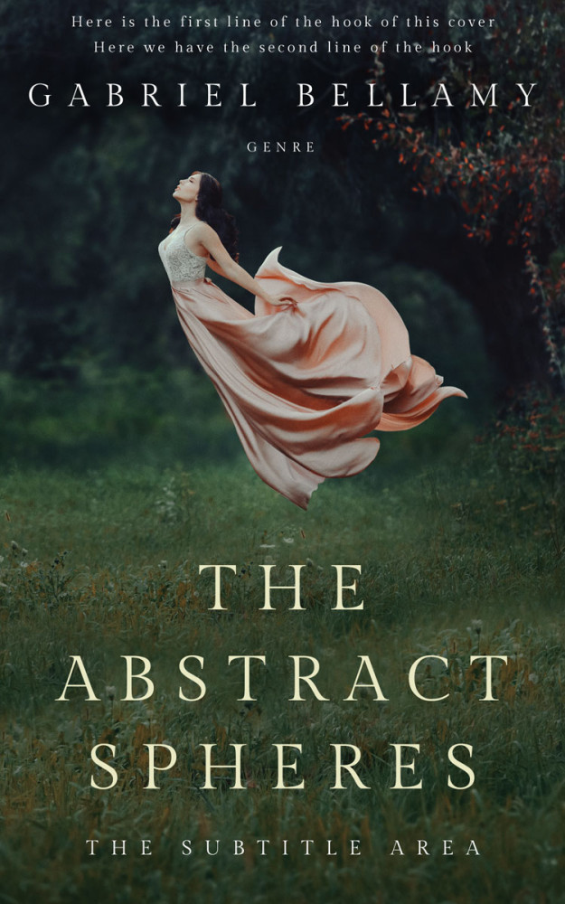 Front view of Heavy Metal #26113 - Premade Fantasy Book Cover | BookCoverZone