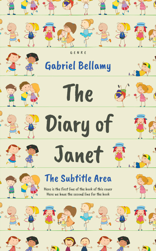 Front view of Aths Special #26126 - Premade Literary Fiction Book Cover