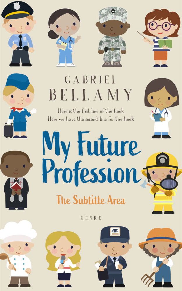 Front view of White Rock #26129 - Premade Education Book Cover