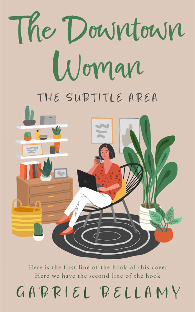 Front view of Wafer #26142 - Premade Business Book Cover