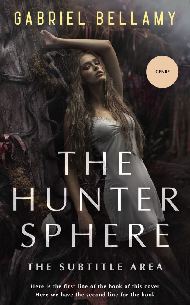 Front view of Dune #26187 - Premade Fantasy Book Cover