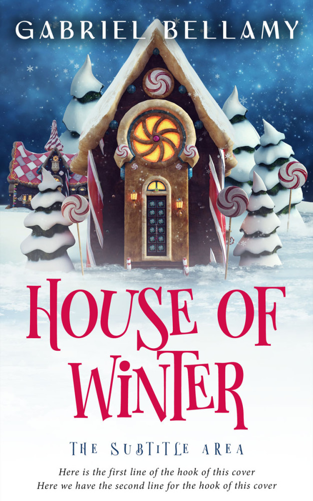 Front view of San Juan #26220 - Premade Fantasy Book Cover