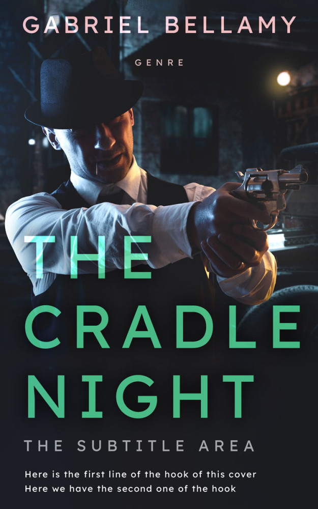 Front view of Shark #26260 - Premade Mystery & Thriller & Suspense Book Cover