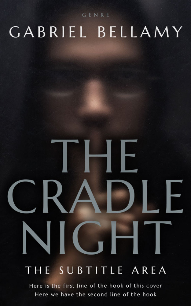 Front view of Cod Gray #26282 - Premade Mystery & Thriller & Suspense Book Cover