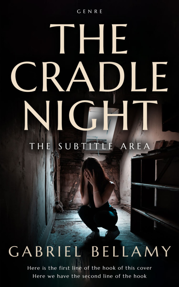 Front view of Ash #26285 - Premade Mystery & Thriller & Suspense Book Cover