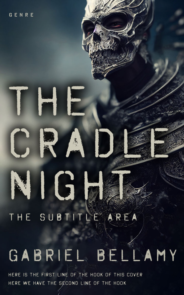 Front view of Mirage #26293 - Premade Fantasy Book Cover