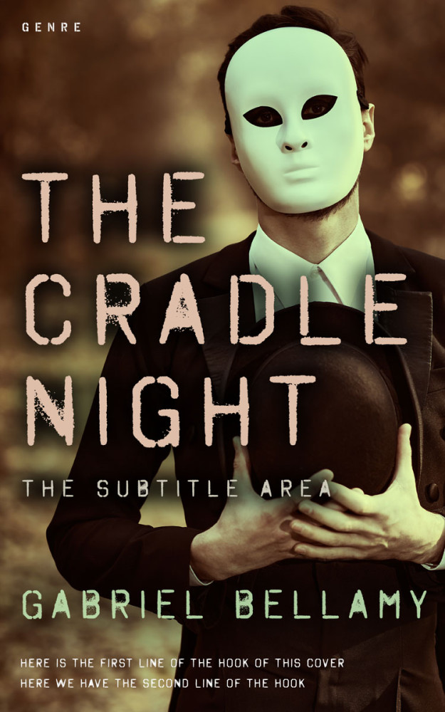 Front view of Coffee Bean #26296 - Premade Mystery & Thriller & Suspense Book Cover