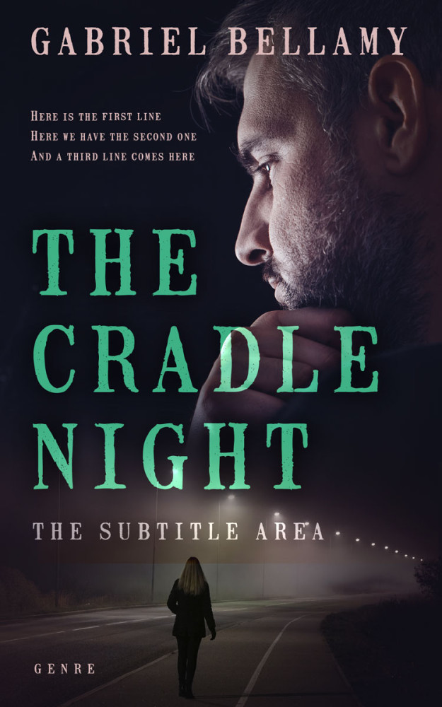 Front view of Baltic Sea #26308 - Premade Mystery & Thriller & Suspense Book Cover