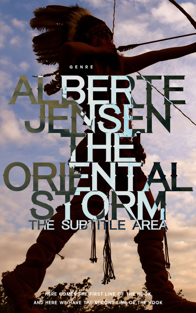 Front view of Pink Swan #26338 - Premade Teen & Young Adult Book Cover