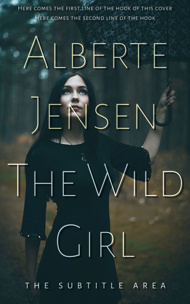 Front view of Outer Space #26355 - Premade Fantasy Book Cover