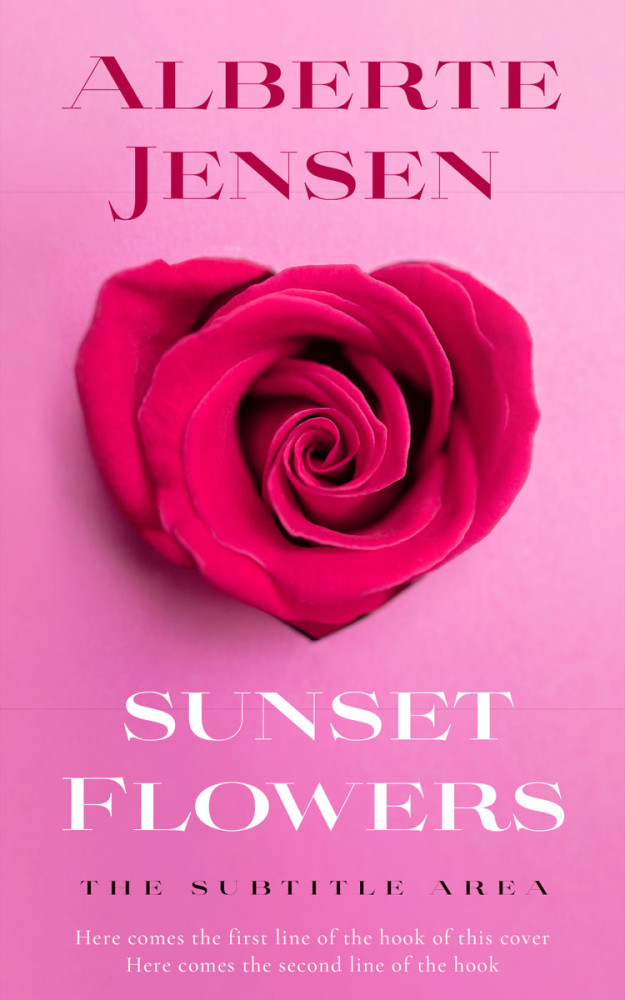 Front view of Mauvelous #26365 - Premade Romance Book Cover