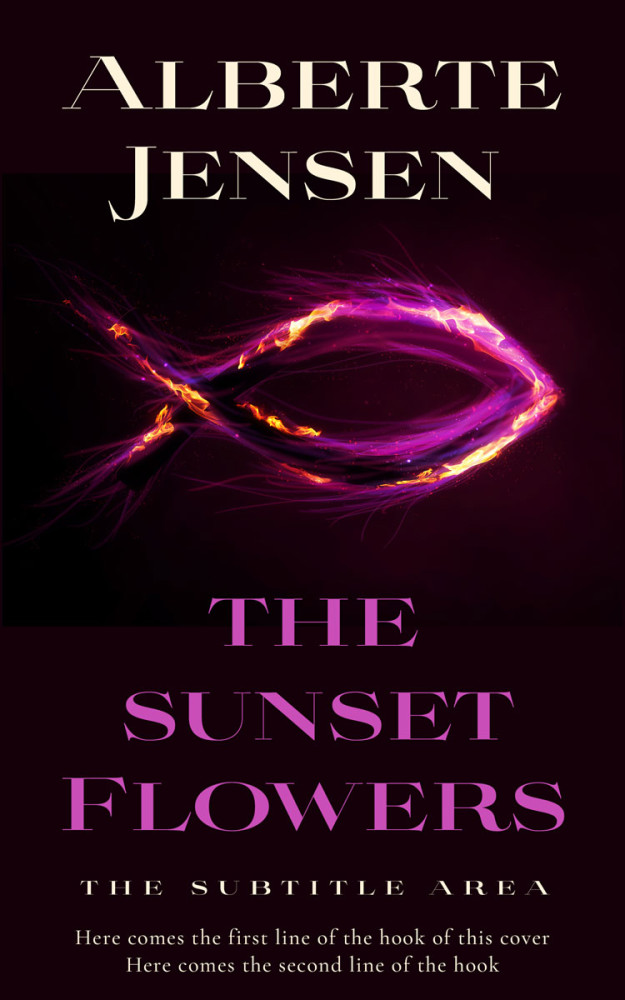 Front view of Aubergine #26371 - Premade Religion & Spirituality Book Cover | BookCoverZone