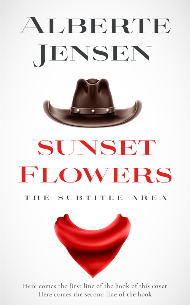 Front view of Desert Storm #26374 - Premade Action & Adventure Book Cover