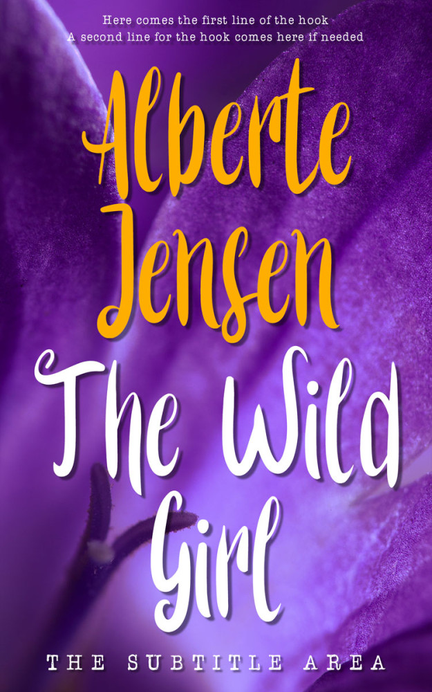 Front view of Honey Flower #26378 - Premade Nature Book Cover