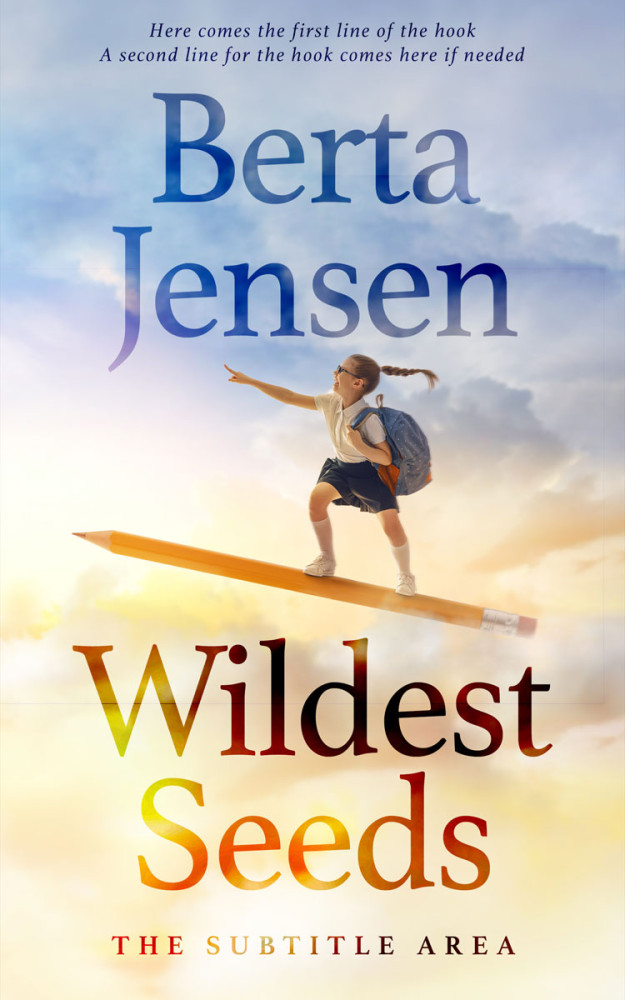 Front view of Timberwolf #26393 - Premade Teen & Young Adult Book Cover